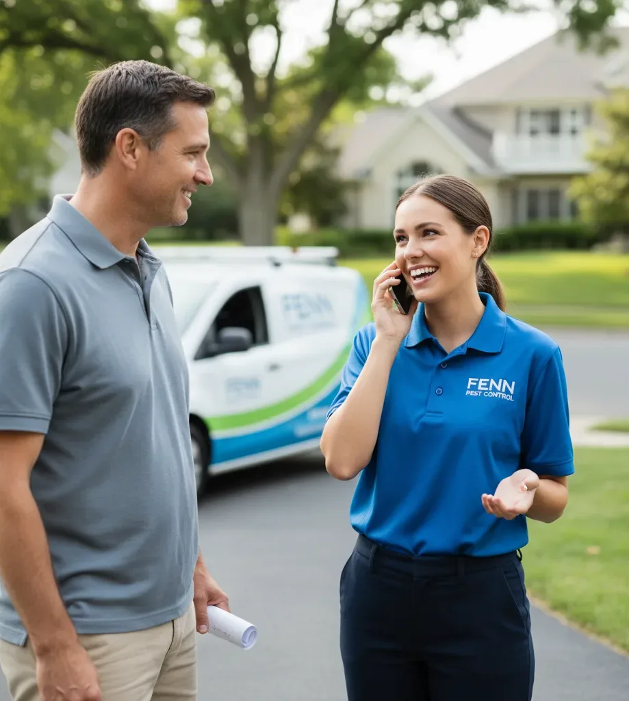 Fenn Pest Control customer support in Saint Marys